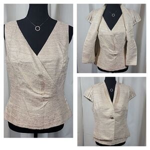 Don Caster 2-piece Sleeveless Shirt and Jacket